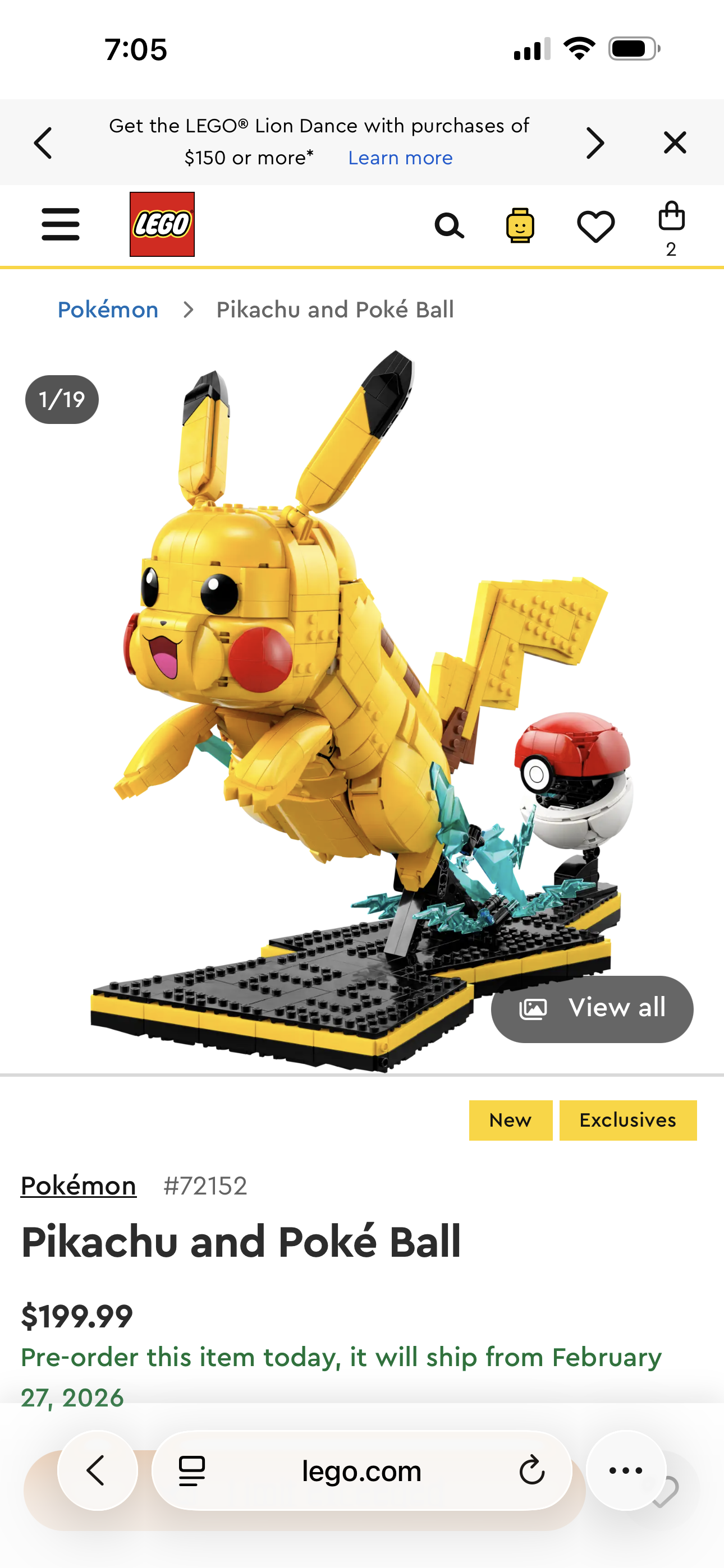Lego build
